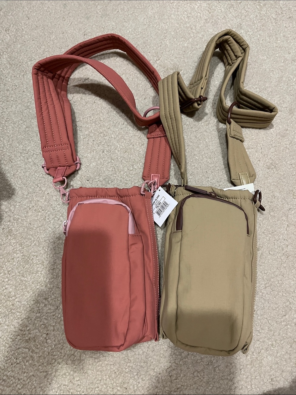 Water bottle slings